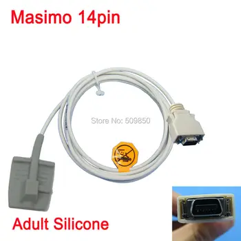 Compatible masimo 14pin spo2 sensor reusable long cable adult silicon soft spo2 sensor pulse probe cable
Compatible masimo 14pin spo2 sensor reusable long cable adult silicon soft spo2 sensor pulse probe cable