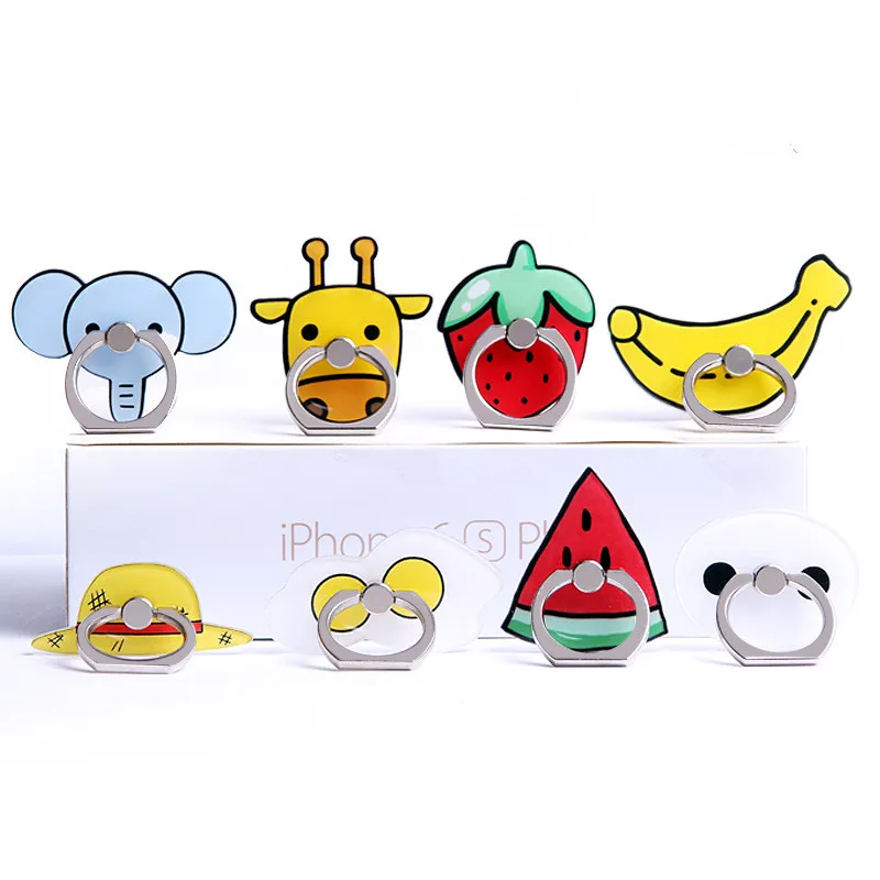 Cartoon Universal Animal Mobile Phone Holder Stand Fruits Finger Ring Magnetic For Cell Smart Phone Stand holder for iphone XS
Cartoon Universal Animal Mobile Phone Holder Stand Fruits Finger Ring Magnetic For Cell Smart Phone Stand holder for iphone XS