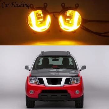 3-IN-1 Functions Auto LED DRL Daytime Running Light Car Projector Fog Lamp with yellow signal For Nissan Frontier 1998 - 2015
3-IN-1 Functions Auto LED DRL Daytime Running Light Car Projector Fog Lamp with yellow signal For Nissan Frontier 1998 - 2015