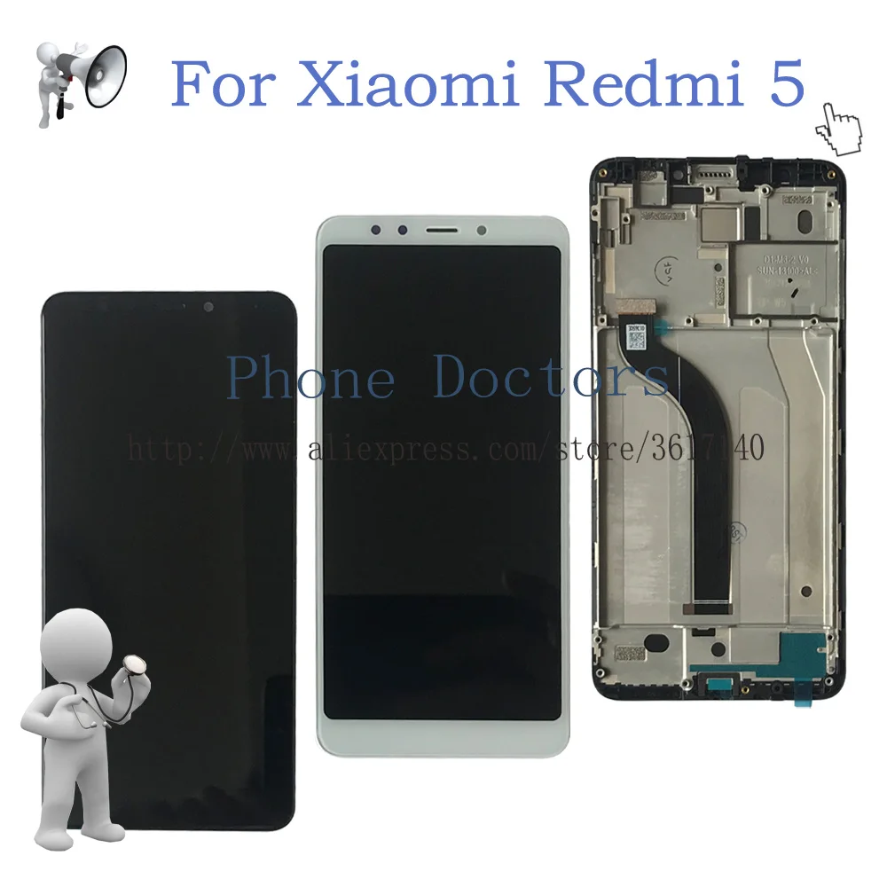 5,7 ''для Xiaomi Redmi 5 полный ЖК-дисплей + дигитайзер сенсорного экрана в сборе + рамка для Xiaomi Redmi 5; Черный/белый; Новинка
5,7 ''для Xiaomi Redmi 5 полный ЖК-дисплей + дигитайзер сенсорного экрана в сборе + рамка для Xiaomi Redmi 5; Черный/белый; Новинка