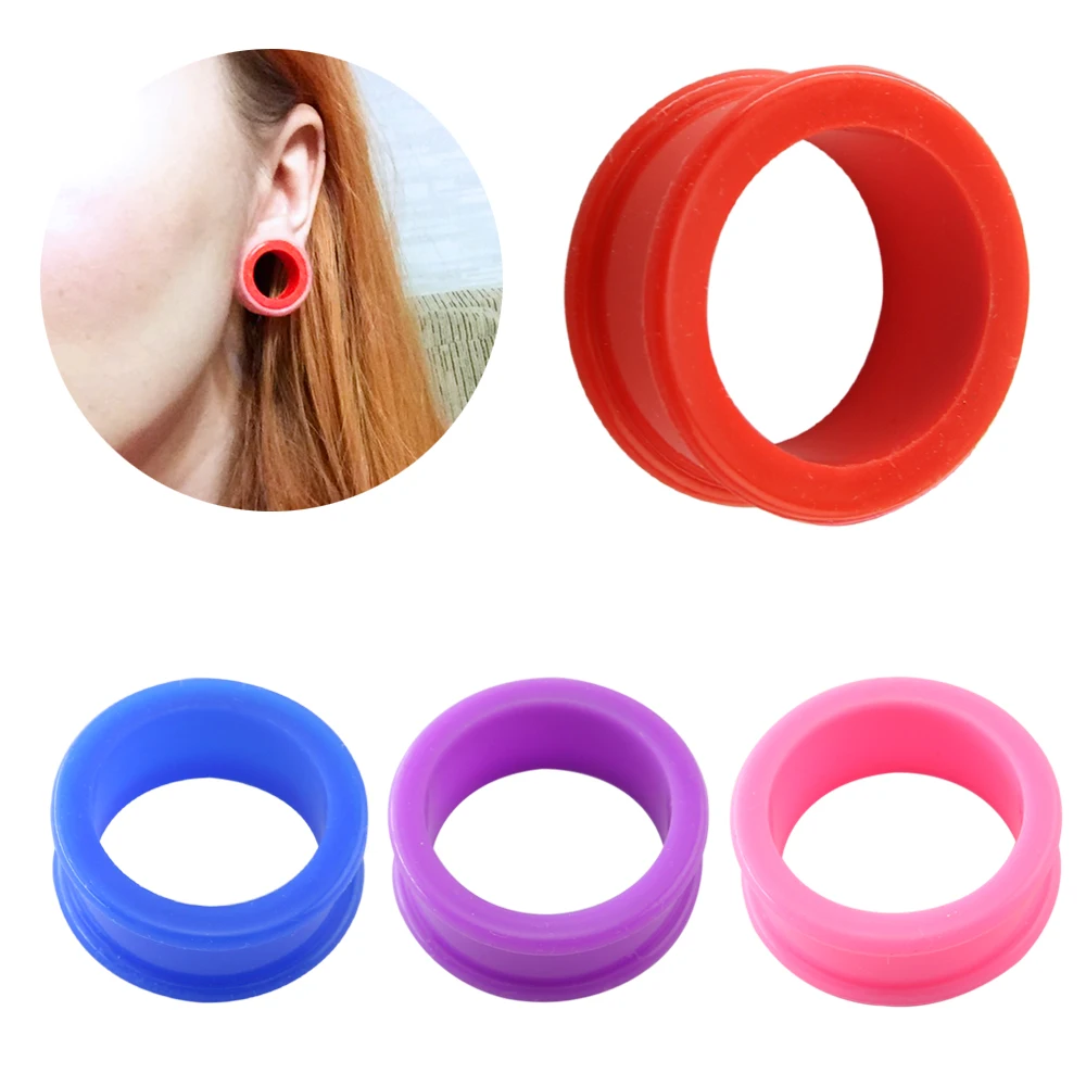 3-26mm Silicone Ear Flesh Tunnels Flexible Ear Plugs Fashion Ear Expanders Tunnel Earrings Body Jewelry Piercing Earrings Gauges
3-26mm Silicone Ear Flesh Tunnels Flexible Ear Plugs Fashion Ear Expanders Tunnel Earrings Body Jewelry Piercing Earrings Gauges