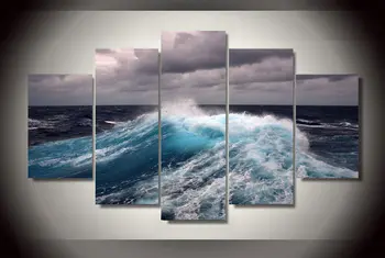 Unframed 5 Pieces Clouds Waves Modern Home Wall Decor Canvas Picture Art HD Print Painting On Canvas For Living Room
Unframed 5 Pieces Clouds Waves Modern Home Wall Decor Canvas Picture Art HD Print Painting On Canvas For Living Room