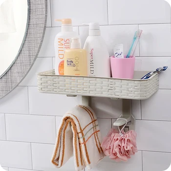 Wall mounted suction cup storage storage Wall mounting utensils organizer storage box for Bathroom supplies
Wall mounted suction cup storage storage Wall mounting utensils organizer storage box for Bathroom supplies