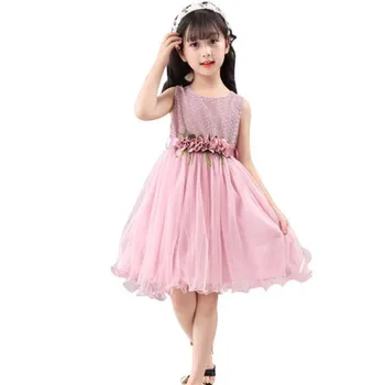 Girls Princess Dress 2019 Summer New Baby Girl Solid Color Openwork Flower Fluffy Gauze Dress Ball Gown Dress 3-14Y
Girls Princess Dress 2019 Summer New Baby Girl Solid Color Openwork Flower Fluffy Gauze Dress Ball Gown Dress 3-14Y