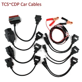 Hot OBD2 Cables full set 8pc car cables for car for VD TCS CDP Pro Plus Car Cable Diagnostic Tool Interface OBD II scanner cable
Hot OBD2 Cables full set 8pc car cables for car for VD TCS CDP Pro Plus Car Cable Diagnostic Tool Interface OBD II scanner cable
