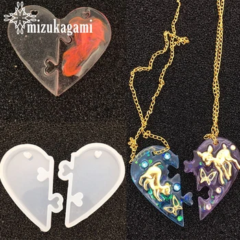 1pcs UV Resin beautiful Jewelry Liquid Silicone Mold Love heart Resin Charms Pendant Molds For DIY Decorate Making Jewelry
1pcs UV Resin beautiful Jewelry Liquid Silicone Mold Love heart Resin Charms Pendant Molds For DIY Decorate Making Jewelry