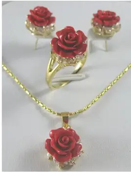 natural beads Pendant Bridal wide beautiful 12MM red Coral Carved Flower Earrings Ring Necklace Pendan set
natural beads Pendant Bridal wide beautiful 12MM red Coral Carved Flower Earrings Ring Necklace Pendan set