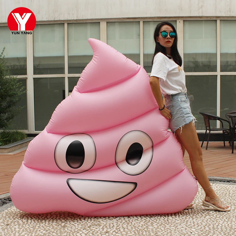 160CM Giant Pink Emoji Poop Float Swimming Water Fun Toy Grey Poop Float Emoji Swimming Ring inflatable emoji float pool
160CM Giant Pink Emoji Poop Float Swimming Water Fun Toy Grey Poop Float Emoji Swimming Ring inflatable emoji float pool