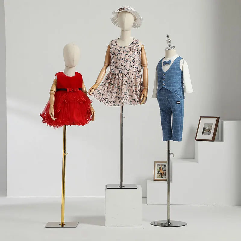 Silver Round Base+Linen Head Children Upper Half Body Fabric Mannequin For Hats Scarf Display M-0062O
Silver Round Base+Linen Head Children Upper Half Body Fabric Mannequin For Hats Scarf Display M-0062O