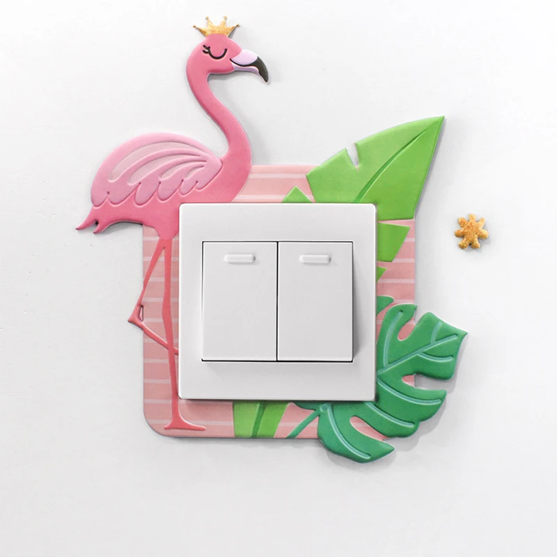 Lovely Flamingo Light Switch Phone Wall Stickers For Kids Rooms Diy Home Decoration Cartoon Animals Wall Decals Mural Luminous
Lovely Flamingo Light Switch Phone Wall Stickers For Kids Rooms Diy Home Decoration Cartoon Animals Wall Decals Mural Luminous