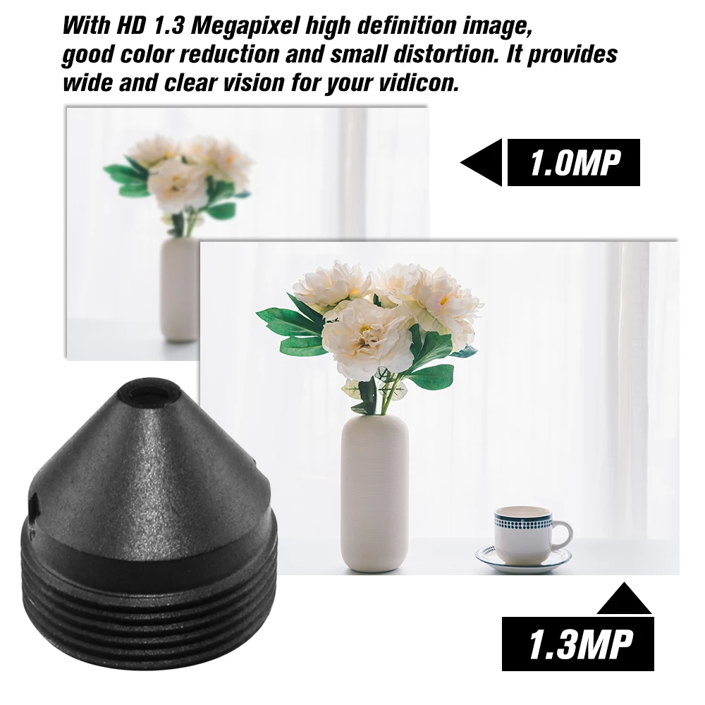 HD 1.3 Megapixel Pinhole Lens 2.8mm M12 Mount MTV Board CCTV Lens 1/3" Image Format Aperture F2.0 Fixed Iris Security Cameras
HD 1.3 Megapixel Pinhole Lens 2.8mm M12 Mount MTV Board CCTV Lens 1/3" Image Format Aperture F2.0 Fixed Iris Security Cameras