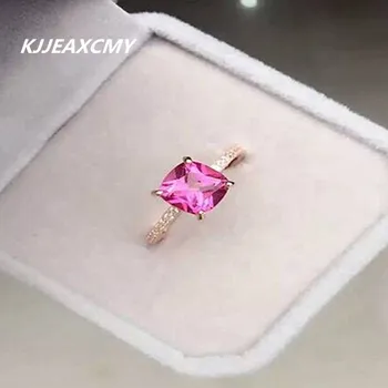 KJJEAXCMY natural crystal pink topaz ring inlaid silver sterling silver jewelry wholesale S925
KJJEAXCMY natural crystal pink topaz ring inlaid silver sterling silver jewelry wholesale S925