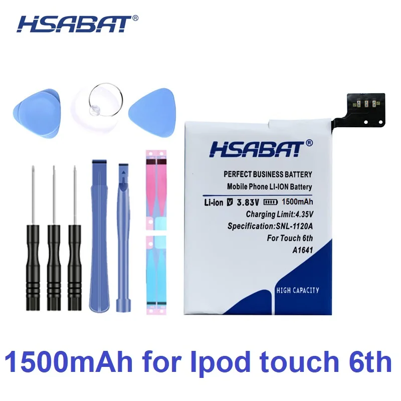 Top Brand 100% New 1500mAh A1641 Battery for Ipod touch 6th Generation 6 6g Batteries + free gfit
Top Brand 100% New 1500mAh A1641 Battery for Ipod touch 6th Generation 6 6g Batteries + free gfit