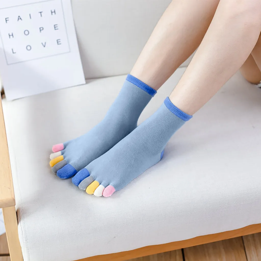 Hot Selling Women Cotton Toe Sock Pure Five Finger Socks Breathable Fingers Cotton Socks Multicolor Ankle Sock Breathable 5.3
Hot Selling Women Cotton Toe Sock Pure Five Finger Socks Breathable Fingers Cotton Socks Multicolor Ankle Sock Breathable 5.3