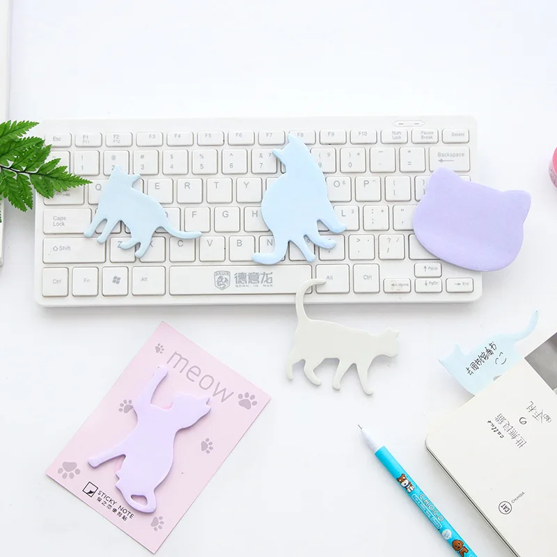 Creative Candy Color Cute Cat Sticky Notepad Post It Adhesive Memo Pad School Supply Filofax Planner Stickers Paper Bookmark
Creative Candy Color Cute Cat Sticky Notepad Post It Adhesive Memo Pad School Supply Filofax Planner Stickers Paper Bookmark