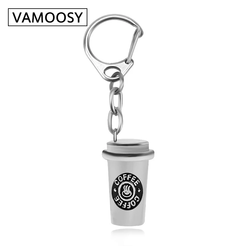 VAMOOSY Coffee Cup Charms Keychain Accessory High Polished Silver Plated Pendant Lobster Claw Clasp Charms for Coffee Lovers
VAMOOSY Coffee Cup Charms Keychain Accessory High Polished Silver Plated Pendant Lobster Claw Clasp Charms for Coffee Lovers