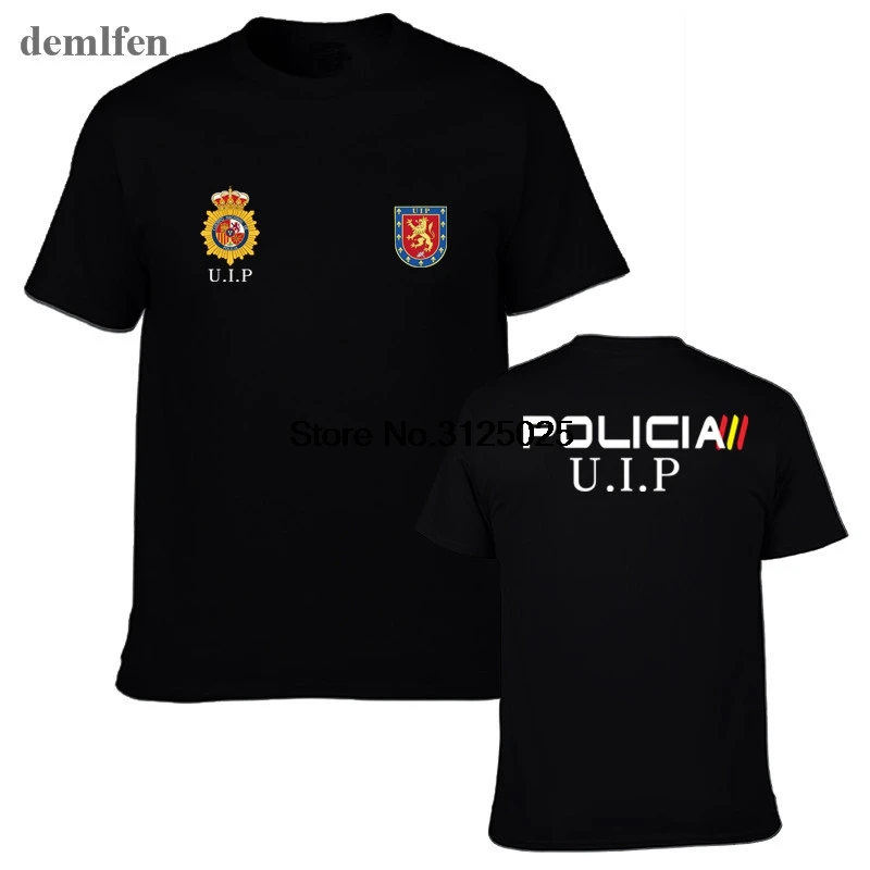 New Men's Casual T Shirt Espana Policia Spain National Police Espana Policia Anti Riot Goes Special Forces T-shirt Tees
New Men's Casual T Shirt Espana Policia Spain National Police Espana Policia Anti Riot Goes Special Forces T-shirt Tees