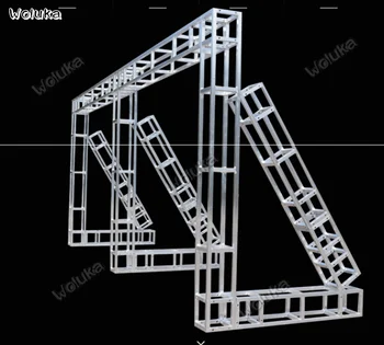 5*8m Background frame performance wedding stage shelf rack new truss truss lighting frame CD50 W03
5*8m Background frame performance wedding stage shelf rack new truss truss lighting frame CD50 W03