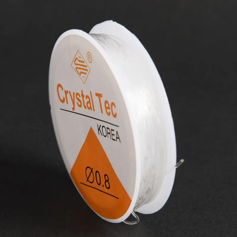 Strong Crystal Elastic Beading Line Cord Stretch Transparent Cord Thread String DIY Jewelry Making Beading Bracelet Wire
Strong Crystal Elastic Beading Line Cord Stretch Transparent Cord Thread String DIY Jewelry Making Beading Bracelet Wire