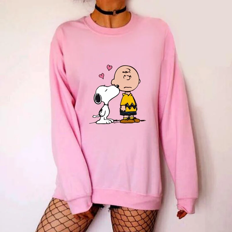 2019 New Fashion cute snoopy Print Hoodies Women Sweatshirts Female Harajuku Casual Loose Cropped Autumn and Spring
2019 New Fashion cute snoopy Print Hoodies Women Sweatshirts Female Harajuku Casual Loose Cropped Autumn and Spring