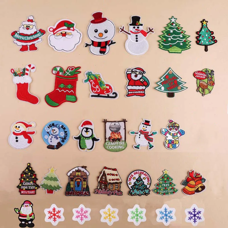 1Pcs Christmas Style Embroidery Patch Heat Transfers Iron On Sew On Patches for DIY Clothes Stickers Decorative Appliques 47278
1Pcs Christmas Style Embroidery Patch Heat Transfers Iron On Sew On Patches for DIY Clothes Stickers Decorative Appliques 47278