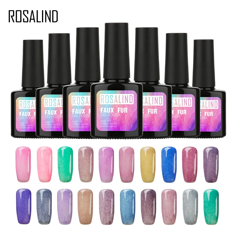 ROSALIND Gel 1S 10ML Faux Fur Effect P1-26 Gel Nail Polish For Nail Extension UV LED Gel Varnish Primer Design Nail Art Manicure
ROSALIND Gel 1S 10ML Faux Fur Effect P1-26 Gel Nail Polish For Nail Extension UV LED Gel Varnish Primer Design Nail Art Manicure