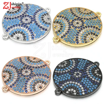 2018 new luxury zircon CZ micro inlay Bohemian style jewelry accessories for earrings bracelet necklace jewelry production
2018 new luxury zircon CZ micro inlay Bohemian style jewelry accessories for earrings bracelet necklace jewelry production
