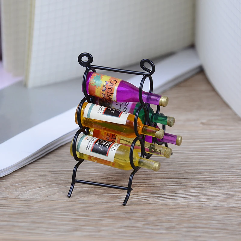 1:12 Doll House 7pcs/Set Mini Furniture Model Miniature Mini DIY kitchen room Black + Wine Bottle For Miniatures Dolls House
1:12 Doll House 7pcs/Set Mini Furniture Model Miniature Mini DIY kitchen room Black + Wine Bottle For Miniatures Dolls House