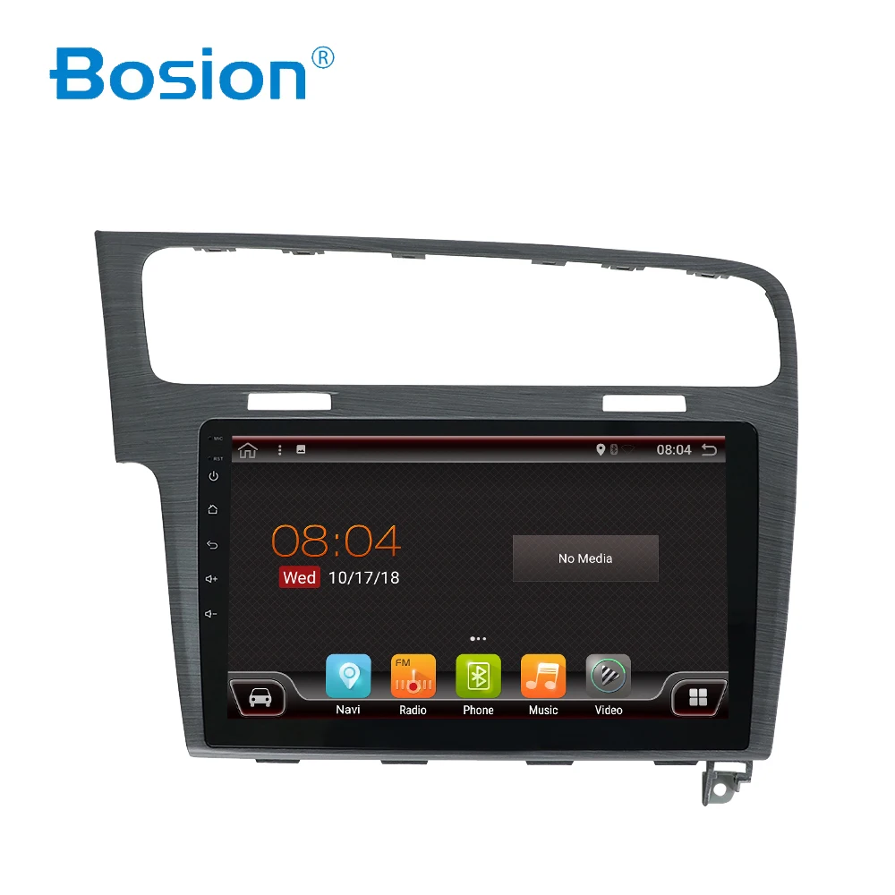 Автомагнитола Bosion 2 din для Volkswagen golf 7 2013 Android 10 мультимедийный плеер с GPS навигацией