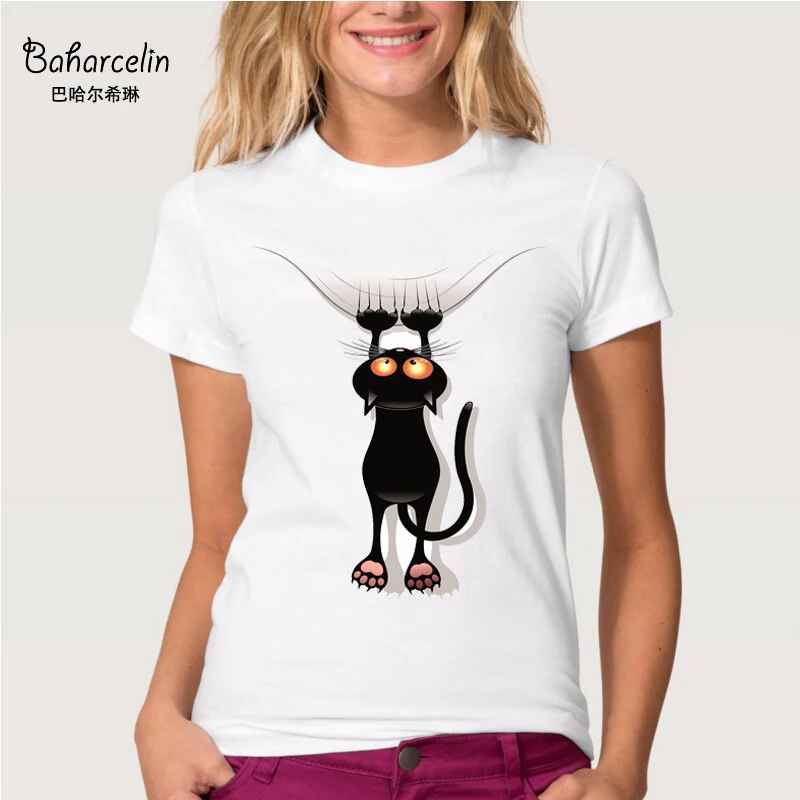 Baharcelin Big size Woman Summer Tees Casual Loose Fashion Printed Animal Cat Cute Cotton T Shirt Top Short Sleeve Tees Top
Baharcelin Big size Woman Summer Tees Casual Loose Fashion Printed Animal Cat Cute Cotton T Shirt Top Short Sleeve Tees Top