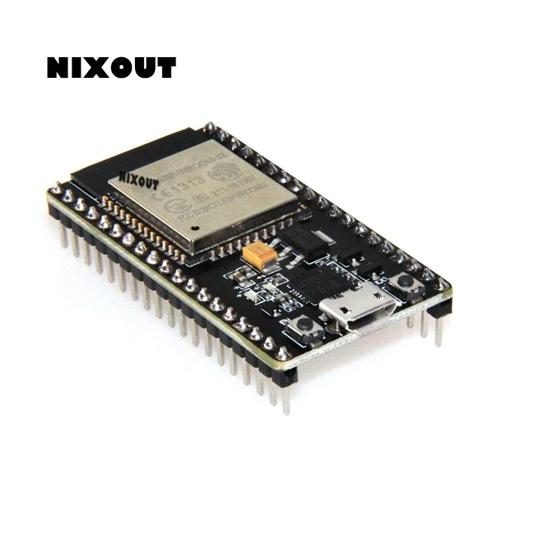 1pcs/lot 100%NEW Original ESP32 development board WIFI+Bluetooth IoT Smart Home ESP-WROOM-32 ESP-32S
1pcs/lot 100%NEW Original ESP32 development board WIFI+Bluetooth IoT Smart Home ESP-WROOM-32 ESP-32S
