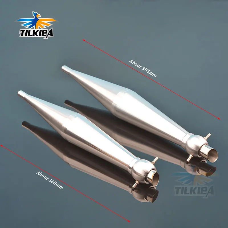 Good Quality CNC Aluminum Alloy mufflered pipe Length About L365mm /L395mm for 23-30cc Zenoah gas marine engine for rc boat
Good Quality CNC Aluminum Alloy mufflered pipe Length About L365mm /L395mm for 23-30cc Zenoah gas marine engine for rc boat