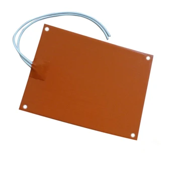 300 x 525 x 1.5mm silicone rubber heater heated mat with 220v 800w 100 k thermistor adhesive back four holes in the corner
300 x 525 x 1.5mm silicone rubber heater heated mat with 220v 800w 100 k thermistor adhesive back four holes in the corner