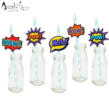 Super Hero 25PCS Paper Straws Birthday Party Festive Supplies Decoration Paper Drinking Straws Boys Party Supplies
Super Hero 25PCS Paper Straws Birthday Party Festive Supplies Decoration Paper Drinking Straws Boys Party Supplies