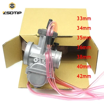 ZSDTRP 33 34 35 36 38 40 42mm PWK Carburetor Carb For Keihin Flat Slide Air Striker Carburetor KTM 250 250SX 250EXC Dirt Bike
ZSDTRP 33 34 35 36 38 40 42mm PWK Carburetor Carb For Keihin Flat Slide Air Striker Carburetor KTM 250 250SX 250EXC Dirt Bike