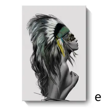 Nordic Modern Abstract Painting Indian Women SILK POSTER Decorative Wall painting 24x36inch
Nordic Modern Abstract Painting Indian Women SILK POSTER Decorative Wall painting 24x36inch