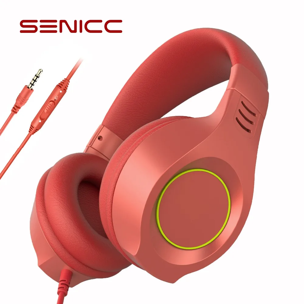SENICC A2I PS4 Gaming Headphones Strong Bass Music Girl Kid Headset Zero Pressure Headband with Mic for Phone Pad PS4
SENICC A2I PS4 Gaming Headphones Strong Bass Music Girl Kid Headset Zero Pressure Headband with Mic for Phone Pad PS4