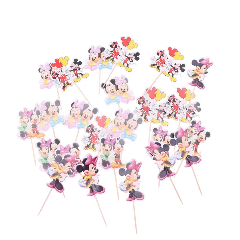 24Pcs Cartoon Mickey Minnie Mouse Theme Cupcake Topper Cake Decoration Birthday Party Decoration Kids Baby Shower Party Supplies
24Pcs Cartoon Mickey Minnie Mouse Theme Cupcake Topper Cake Decoration Birthday Party Decoration Kids Baby Shower Party Supplies