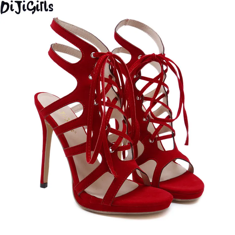 DiJiGirls Women Sandals Cross-tied Women High Heels Sandals Lace-Up Summer Sandals Party Pumps Shoes Fashion high heel Shoes
DiJiGirls Women Sandals Cross-tied Women High Heels Sandals Lace-Up Summer Sandals Party Pumps Shoes Fashion high heel Shoes