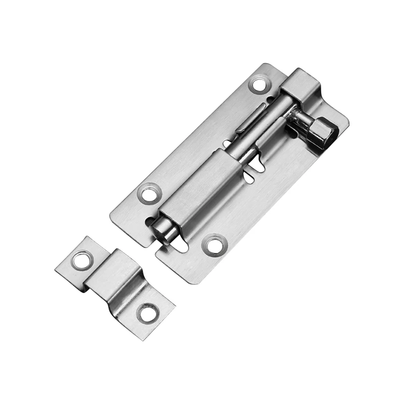 Stainless steel latch door buckle wooden door and window anti-theft latch lock bathroom thickened wall mounted door latch
Stainless steel latch door buckle wooden door and window anti-theft latch lock bathroom thickened wall mounted door latch