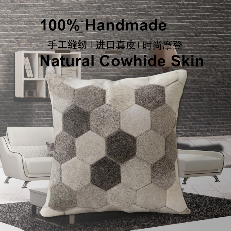 Nordic Hexagon Grey White Cowhide Pillow case , 45x45 cm, office chair cushion throw pillow case bed pillow slip
Nordic Hexagon Grey White Cowhide Pillow case , 45x45 cm, office chair cushion throw pillow case bed pillow slip