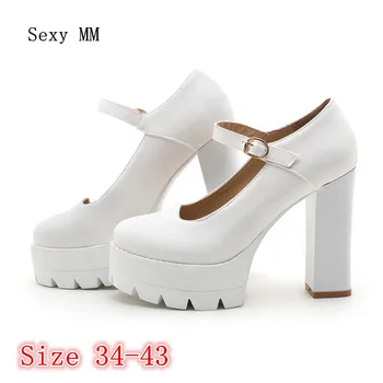 Women High Heel Shoes Platform Pumps Woman High Heels Party Wedding Shoes Ladies Kitten Heels Plus Size 34 - 40 41 42 43
Women High Heel Shoes Platform Pumps Woman High Heels Party Wedding Shoes Ladies Kitten Heels Plus Size 34 - 40 41 42 43