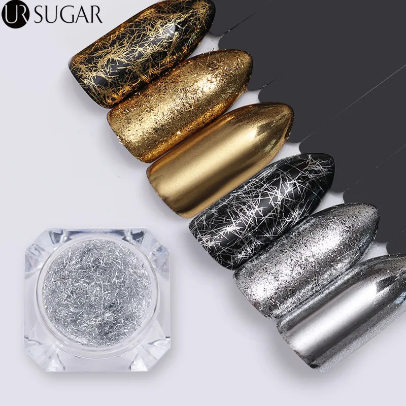 2Pcs/set Gold Silver Nail Strip Wire Mirror Metal Line Irregular Sequin Glitter Flakes Set UV Gel 3D Nail Art Decoration UV Gel
2Pcs/set Gold Silver Nail Strip Wire Mirror Metal Line Irregular Sequin Glitter Flakes Set UV Gel 3D Nail Art Decoration UV Gel