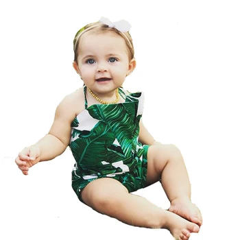 Newborn Baby Rompers Baby Girl Clothes Sleeveless Sling Infant Girls Jumpsuit Banana Leaf Outifts Bodysuits Baby Girl Romper
Newborn Baby Rompers Baby Girl Clothes Sleeveless Sling Infant Girls Jumpsuit Banana Leaf Outifts Bodysuits Baby Girl Romper