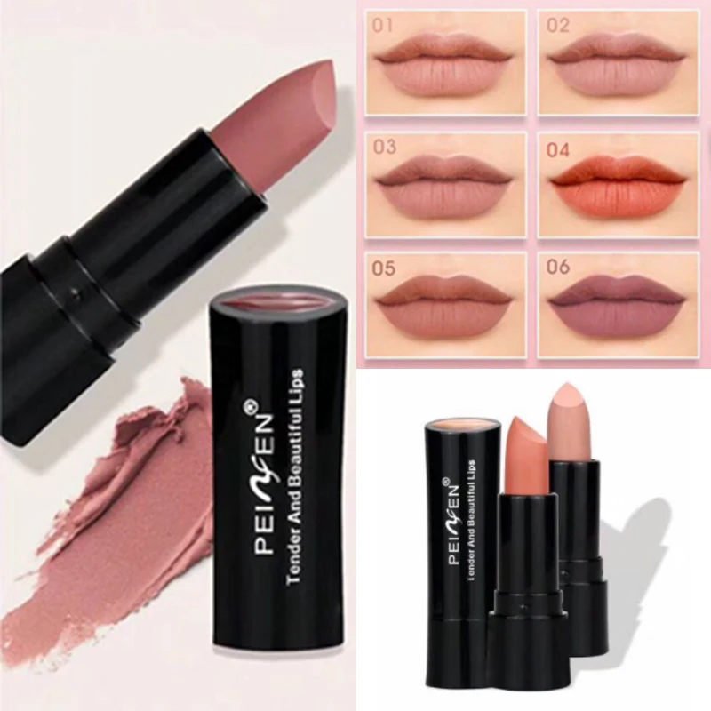 PNF lipstick 6PCS/6 color silk soft matte lipstick light lip pattern lasting easy makeup bite lip cosmetic P8190
PNF lipstick 6PCS/6 color silk soft matte lipstick light lip pattern lasting easy makeup bite lip cosmetic P8190