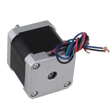 3pcs Silver 42mm Bipolar SL42STH48-1684-01 Stepping Motor DC12V 1.68A Two-Phase Stepper Motors with 4-lead Cable
3pcs Silver 42mm Bipolar SL42STH48-1684-01 Stepping Motor DC12V 1.68A Two-Phase Stepper Motors with 4-lead Cable