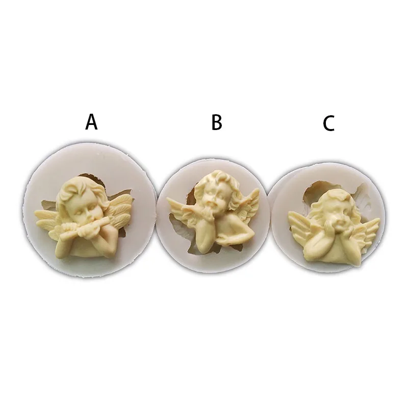 LY-0116-New different style angel silicone mold Wedding cake decoration mould Chocolate baking tool
LY-0116-New different style angel silicone mold Wedding cake decoration mould Chocolate baking tool