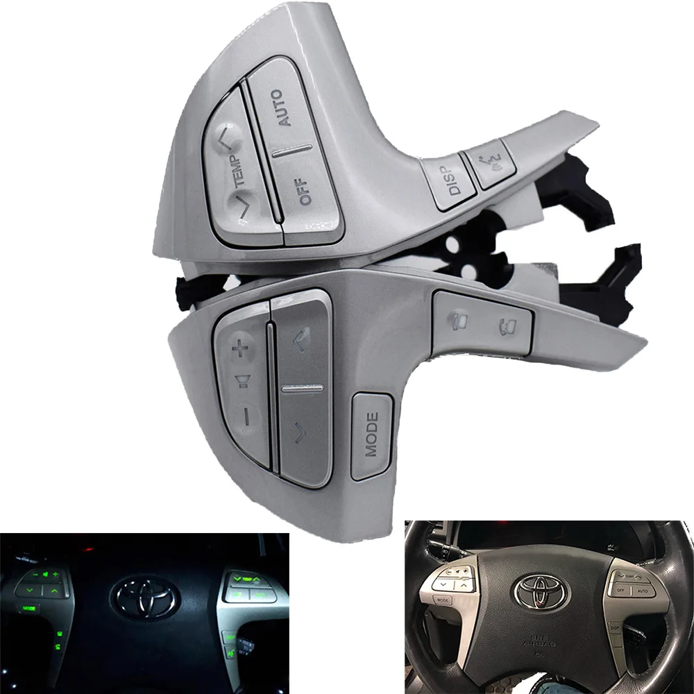 

High quality NEW Auto Steering Wheel Audio Control Button Switch For TOYOTA HIGHLANDER 84250-0E220 84250-0E120 84250-0K020