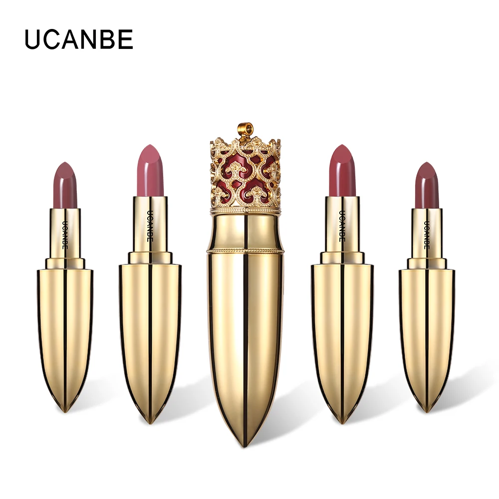 UCANBE Brand Crown Luxurious Velvet Matte Lipstick Set Waterproof Lasting Moisturizer Batom Lip Stick Tint Red Lips Cosmetics
UCANBE Brand Crown Luxurious Velvet Matte Lipstick Set Waterproof Lasting Moisturizer Batom Lip Stick Tint Red Lips Cosmetics