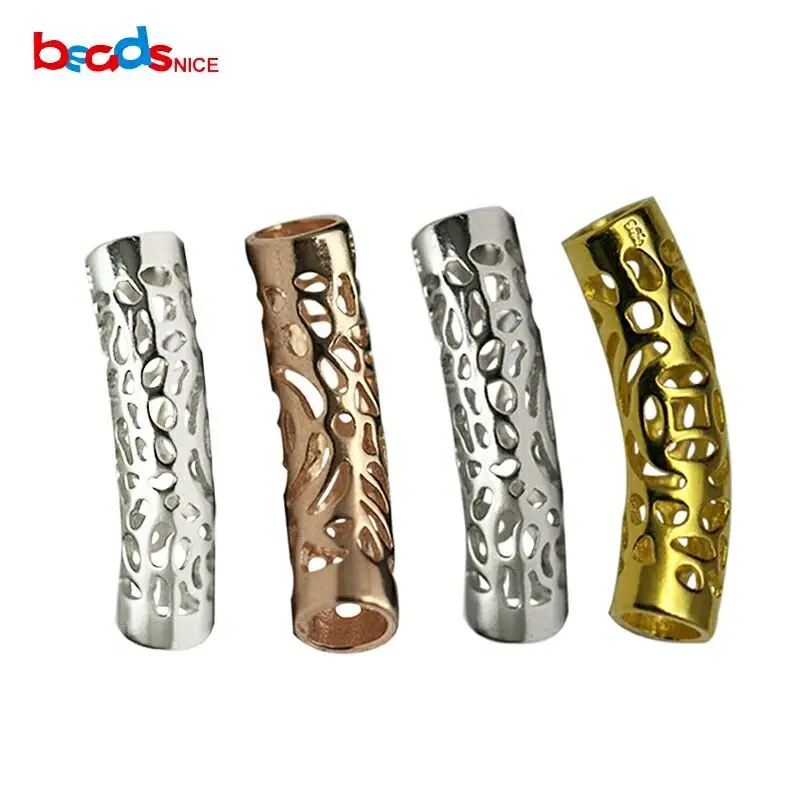Beadsnice silver tube beads curved of new style silver 925 diy jewelry findings ID26427
Beadsnice silver tube beads curved of new style silver 925 diy jewelry findings ID26427
